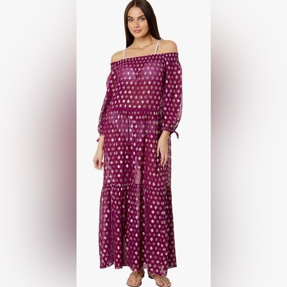Lilly Pulitzer Dayla Maxi Cover-Up Size XXS NWT - Picture 1 of 10